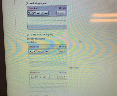 Solved For the complete redox reactions given below, do each | Chegg.com 