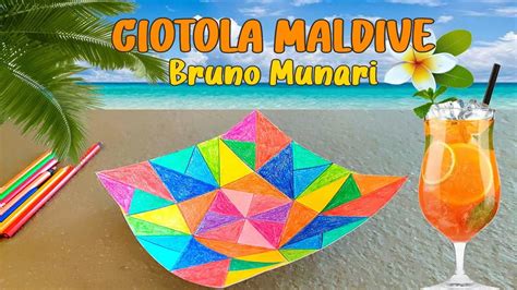 CIOTOLA MALDIVE Di BRUNO MUNARI In Cartoncino Arte Immagine E