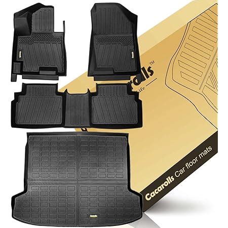 Amazon Cacarolls Floor Mats Cargo Liner Set Compatible For