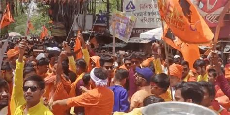 Bengal Election Rallies And Ram Navami Celebrations Become One For