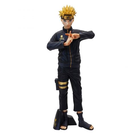 Figura Naruto Black Ver Naruto Shippuden Mastermind Japan Banpresto