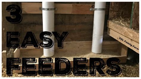 3 Easy Diy Chicken Feeders Youtube