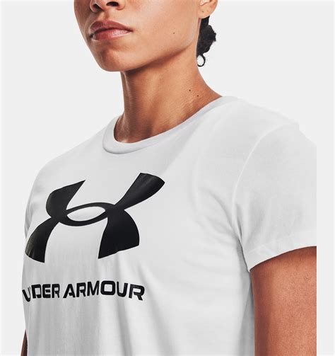 Under Armour Wei Damen T Shirt Live Sportstyle Graphic Ssc