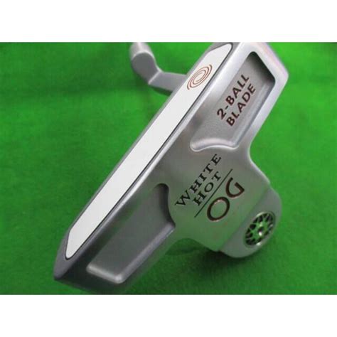 WHITE HOT OG 特選中古 FROM OSAKA JAPANODYSSEY オデッセイ WHITE TRIPLE TRACK 2 BALL BLADE シャフトSTROKE