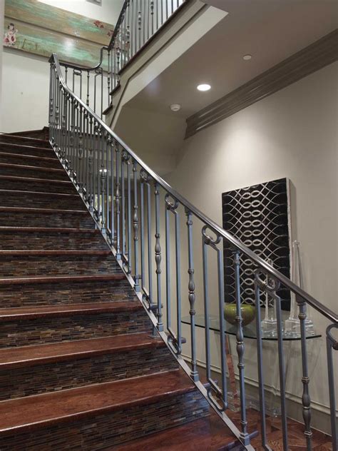 Silver Bar Ss Steel Railing For Home Mounting Type Floor At Rs