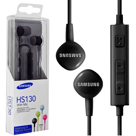 Samsung Original In Ear Headset With Remote Black Free Delivery