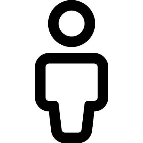 Man Outline Vector Svg Icon Svg Repo