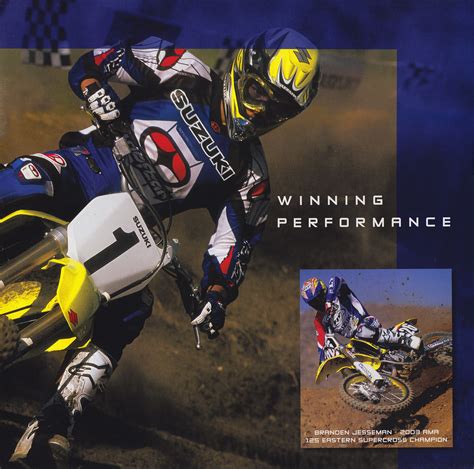 2004 Suzuki Motocross Brochure Page 11 Tony Blazier Flickr