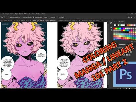 How To Color Manga Panels Photoshop : Draps!! On Twitter In 2022 ...