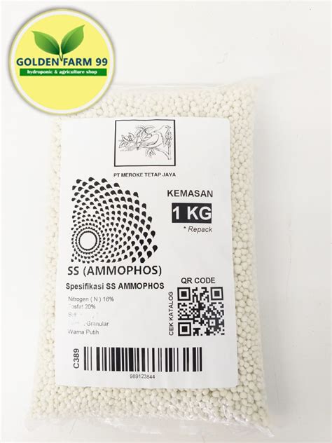 Pupuk Makro Majemuk Ss Ammophos Kemasan Kg Store Golden Farm