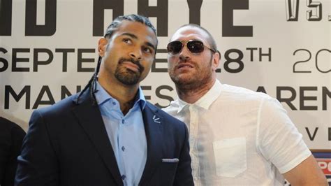 What Happened When David Haye Fought Joe Fournier Ksi Opponents Showdown With Former Boxing