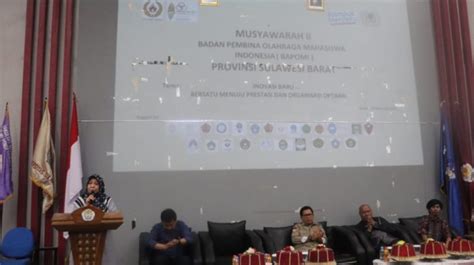 Pilih Ketua Umum Unsulbar Tuan Rumah Musyawarah Ii Bapomi Sulbar