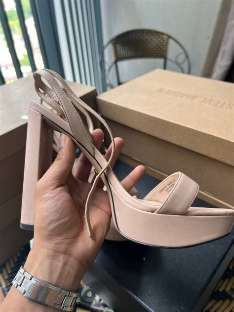 Charles Keith Nude Women S Fashion Footwear Heels On Carousell