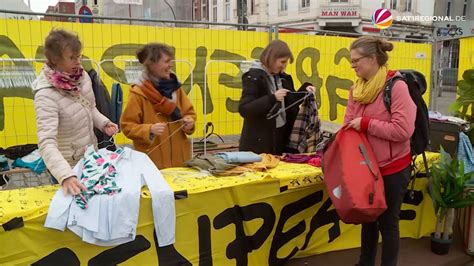 Video Tauschen Statt Kaufen Greenpeace Kleidertauschparty Auf