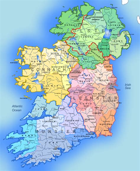 THE 4 PROVINCES - IRISH TRAVEL HUB