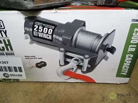 Badlands Winches 2500 Lb ATV Utility Winch And Electric Finishing