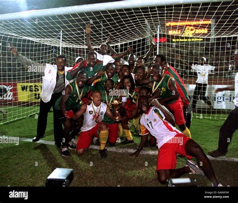 Soccer African Nations Cup Mali 2002 Final Senegal V Cameroon