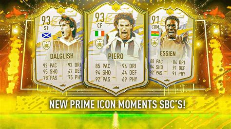 Wow New Prime Icon Moments Del Piero Essien And Dalglish Fifa21