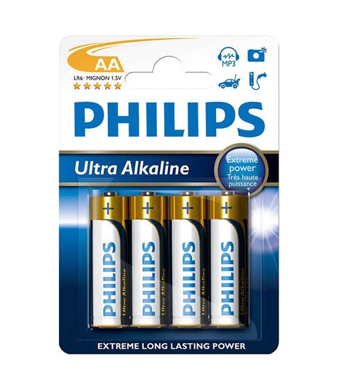 Bateria Alkaliczna Philips Ultra Alkaline LR6 Typ AA LR6E4B 10