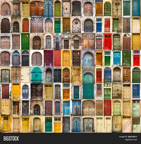 Set Photos Doors On Image & Photo (Free Trial) | Bigstock