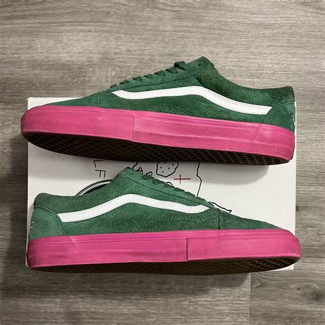 Golf Wang Vans Syndicate Old Skool Pro Greenpink Gum Gem