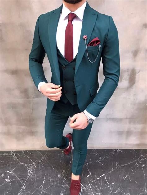 2021 Latest Coat Pant Designs Men Suit Slim Fit Jacketpantvest Tuxedo