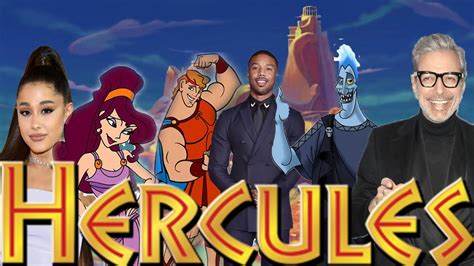 Disney Hercules Live Action Cast Revealed Youtube