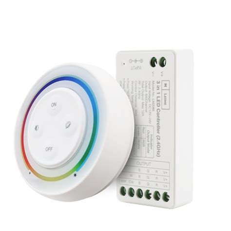 Controlador Regulador WIFI Táctil RGB CCT 12 24V Puerto de Enlace 2 4