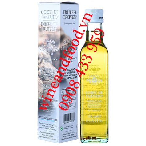 Dầu Nấm Truffles Trắng Urbani 250ml