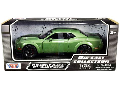 Dodge Challenger Srt Hellcat Widebody Green Motor Max Grn