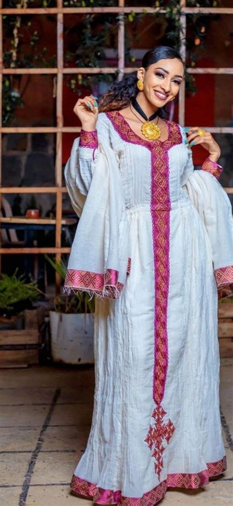 Beautiful Habesha Dress Handwoven Ethiopian Dress Habesha Kemis Zuria