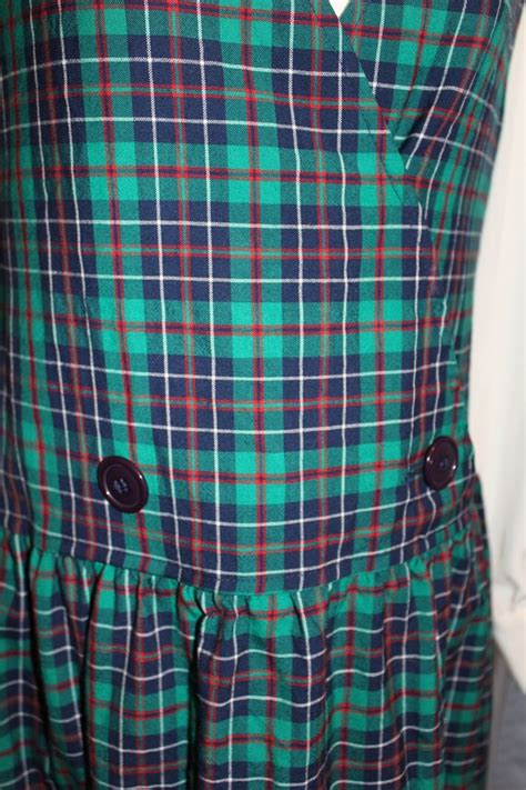 Pendleton Green And Red Tartan Dress Gem