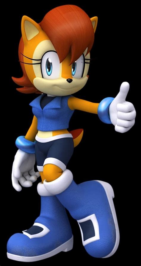 Pin By Tamirirashe Zavare On Sonic Art Sally Acorn Sonic Sonic The