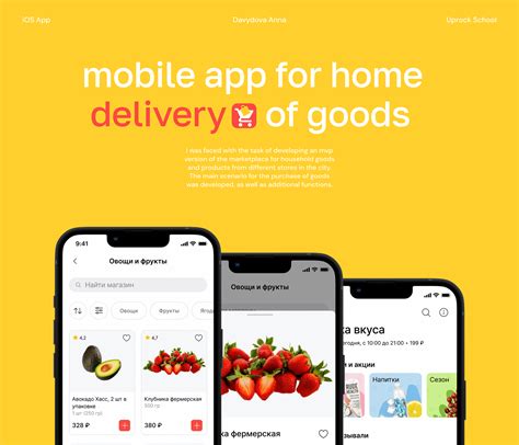 Mobile App Product Delivery App Behance