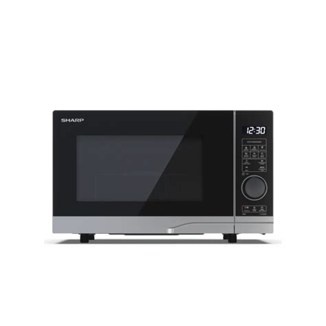 Sharp YC PG 204AU S Combination Microwave Oven Grill 900w 20L Silver