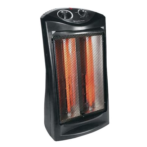 Comfort Zone 1500 Watt Electric Quartz Infrared Radiant Tower Heater