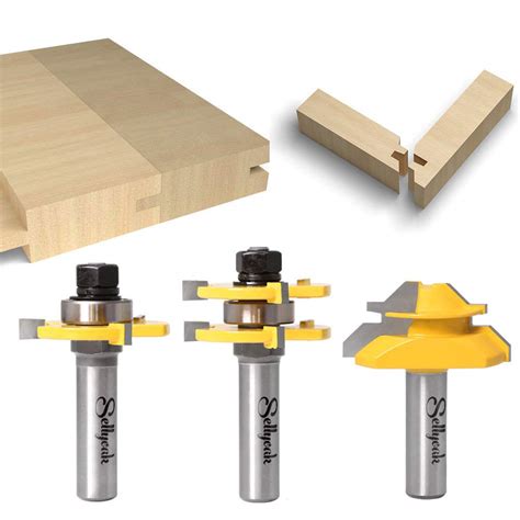 Flooring Bit Tongue And Groove V Notch Router Bit Set Shank Yonico