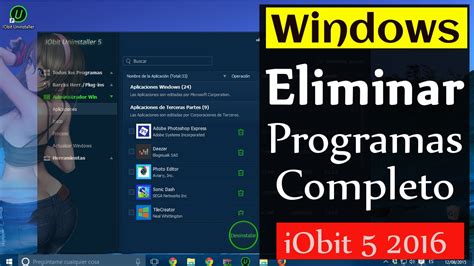 Como Desinstalar Programas Que No Se Dejan Nueva Version Iobit