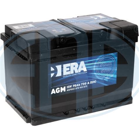 АКУМУЛАТОР ERA AGM 70AH 720 A R+