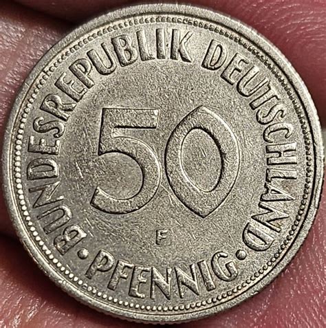 Germany 50 Pfennig 1950 F XF For Sale Buy Now Online Item 737995