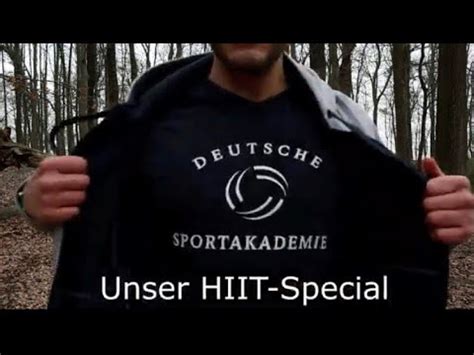 HIIT Workout No II Stayhome No Equipment Deutsche