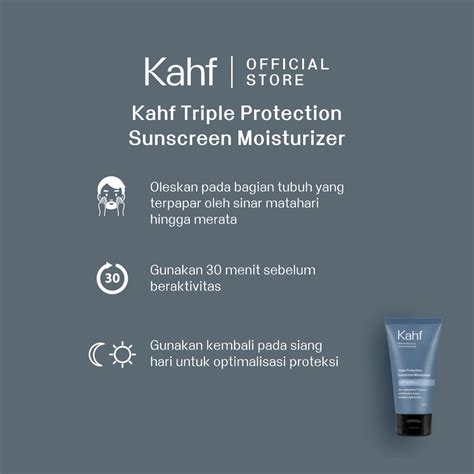 Kahf Triple Protection Sunscreen Moisturizer Ml