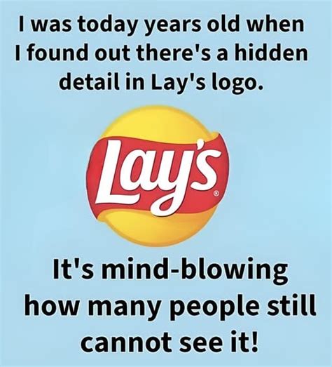The Hidden Detail in the Lay’s Logo Almost Everyone Misses – Habermil
