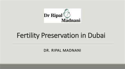 Fertility Preservation In Dubai Drripalmadnani Page Flip