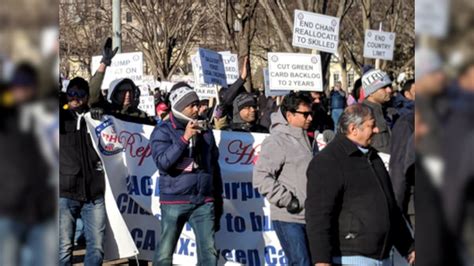 Indian Americans Rally Outside White House In Support Of Donald Trumps