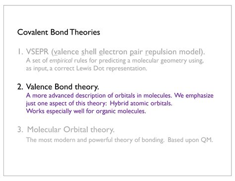 Solution Valence Bond Theory Hybridization Isomers And Conformers