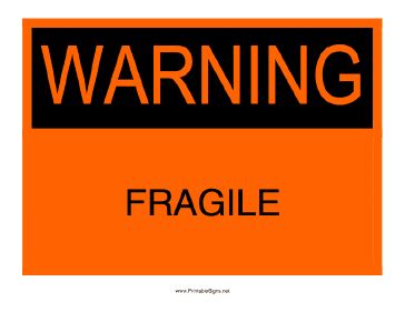 Fragile Signs Printable - ClipArt Best