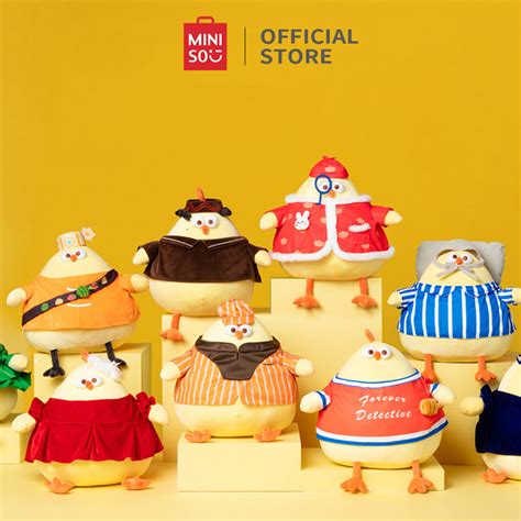 Miniso Dundun Chicken หมอนตุ๊กตายัดไส้ ของเล่นน่ารัก Shopee Thailand