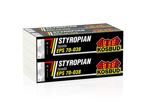 Styropian EPS 70 038 Fasada Różne Grubości Cena Kosbud