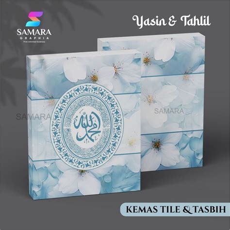 Jual Cetak Buku Yasin Dan Tahlil Custom Foto Almarhum Lengkap Souvenir Tahlilan Pengajian 40 100